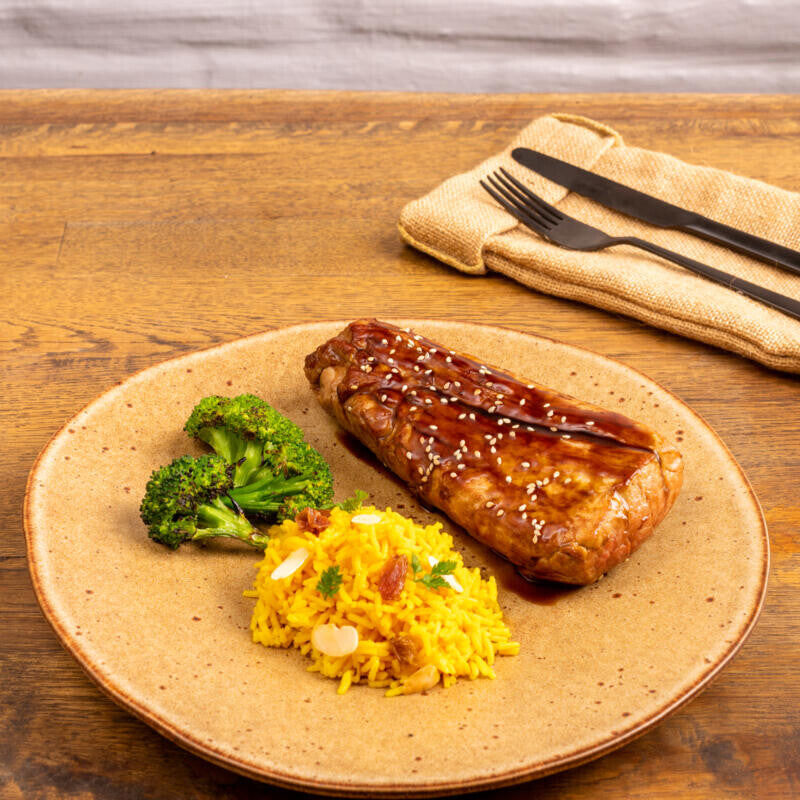 Pork Tenderloin with Messino Balsamic and Honey