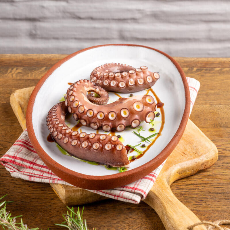 Greek Marinated Octopus in Vinegar
